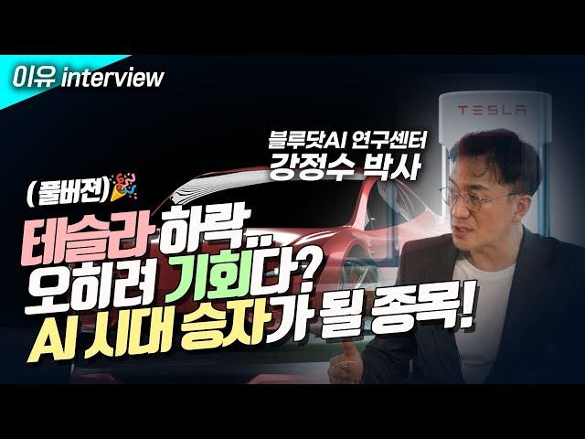 테슬라 하락 오히려 기회다? AI 시대 승자가 될 종목! (강정수 박사 인터뷰 풀버젼)