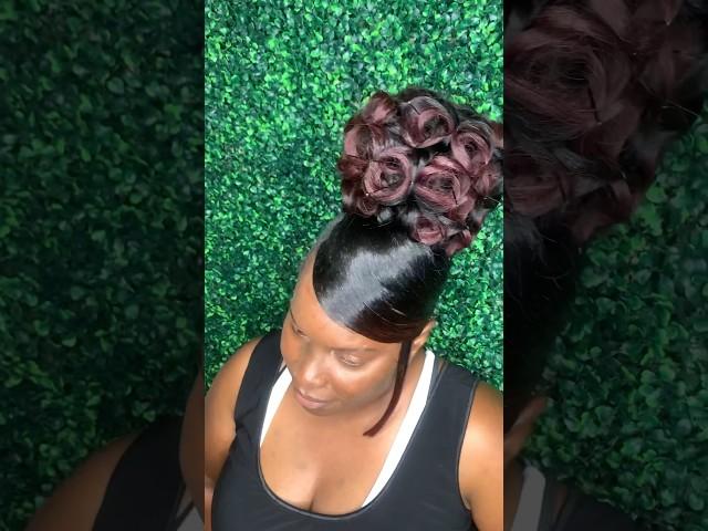 #freaknik  #90s  #90ssong #hair  #hairstyle  #party #updo