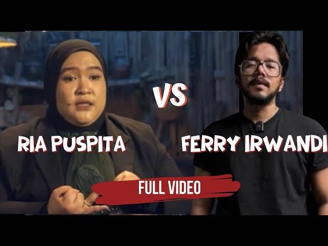 Ria Puspita vs Ferry Irwandi (Video Awal Perseteruan Malam Mencekam)