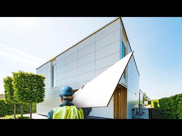 Mach es. Einfach. Schnell. Langlebig – Rockpanel Fassadenplatten auf einer Holz-Unterkonstruktion