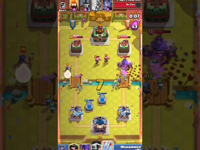 best mega knight deck in clash royale ️#clashroyale #shorts