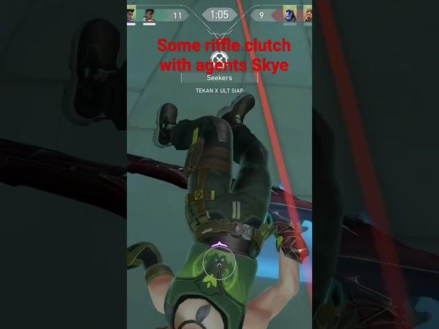 Clutch my skill with agents Skye by Shark Eagle