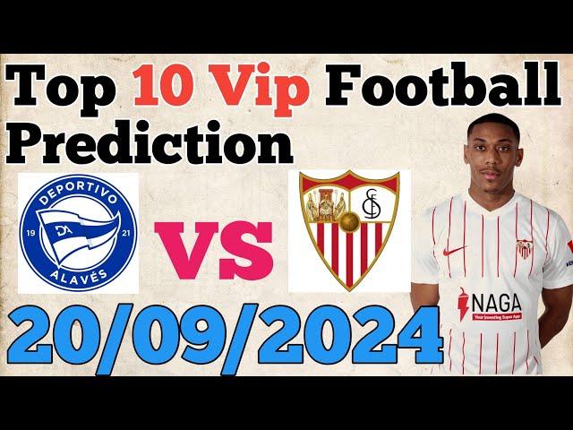 Football Predictions Today | 20th September 2024 | Soccer Betting Tips & Expert Picks