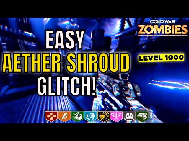 THIS AETHER SHROUD GLITCH IS SO EASY! Cold War Zombie Glitches