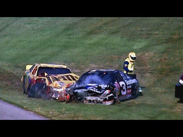 Dale Earnhardt's fatal crash @ Daytona