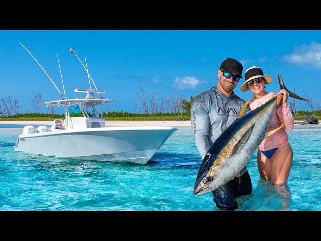 Boating to the Bahamas for an Epic Yellowfin Tuna Fishing Frenzy