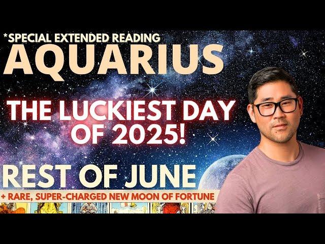 Aquarius - I HOPE YOU’RE SITTING DOWN FOR THIS  SURPRISE TWIST ENDING! June 23-30 Tarot Horoscope
