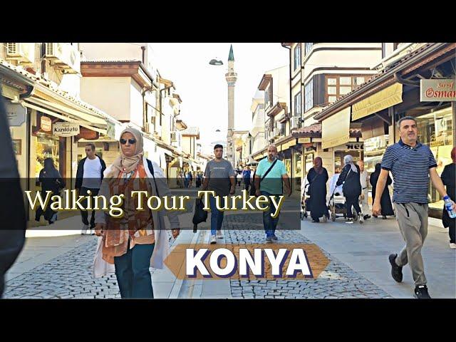 Walking in Turkey  Konya Walking Tour - Walking Video 2023