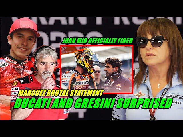 HUGE NEWS for Ducati and Gresini After Marquez Test GP25, Joan Mir fired by Honda | MotoGP News 2024