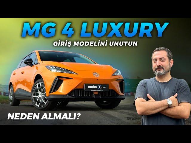 MG4 Luxury | Kardeşine Fark Atıyor! | Neden Almalı?