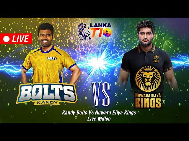  LIVE | Match 20 - KANDY BOLTS vs NUWARA ELIYA KINGS | LANKA T10 SUPER LEAGUE 2024