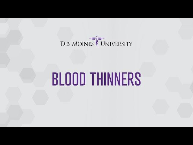 Blood Thinners