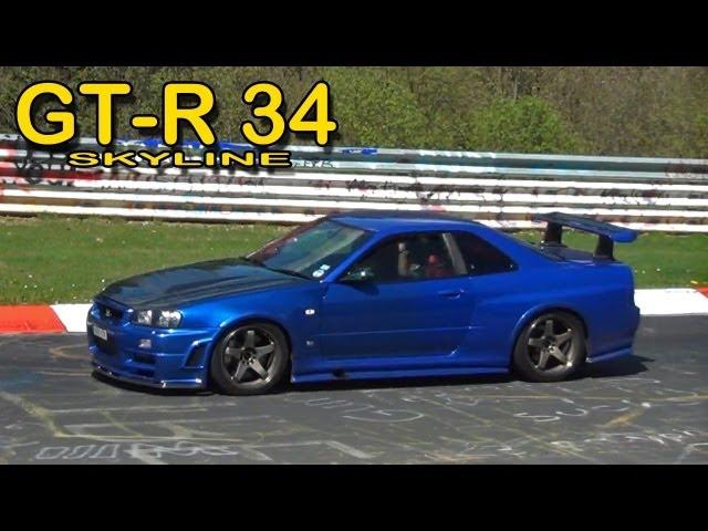 Nissan Skyline GT-R 34 Vspec Amazing Spooling Turbo Sound! - 1080p HD