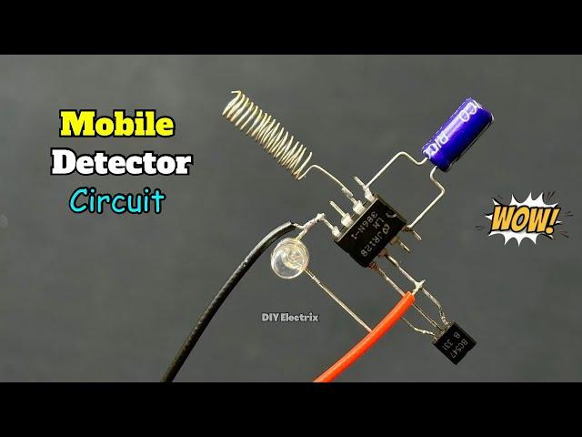 Mobile Detector Circuit | Simple Electronic Project