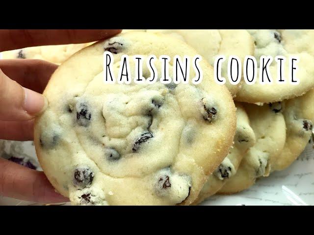 Raisins cookie