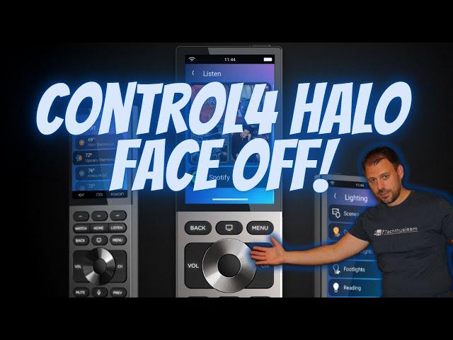 Which is Better? | Control4 Halo Touch vs. Non-Touch Remote Control Review