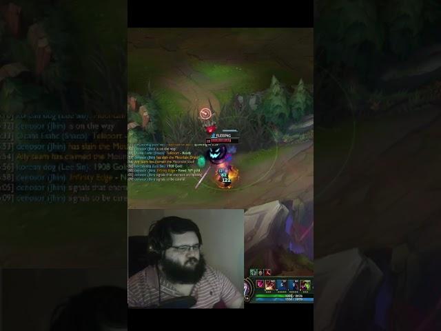 Pink Ward embarrasses enemy Garen with this one...