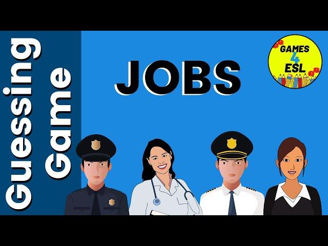 Jobs And Occupations ESL Game |  English Vocabulary Games