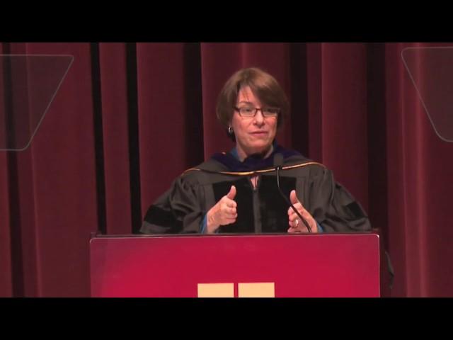 Amy Klobuchar 2017 Commencement Address
