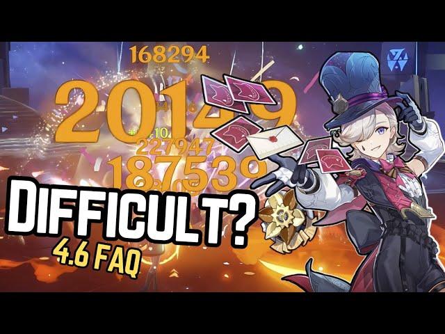 Lyney is STRONG but hard to play! | FAQ (Mono Pyro, Furina, Artifact Issues)