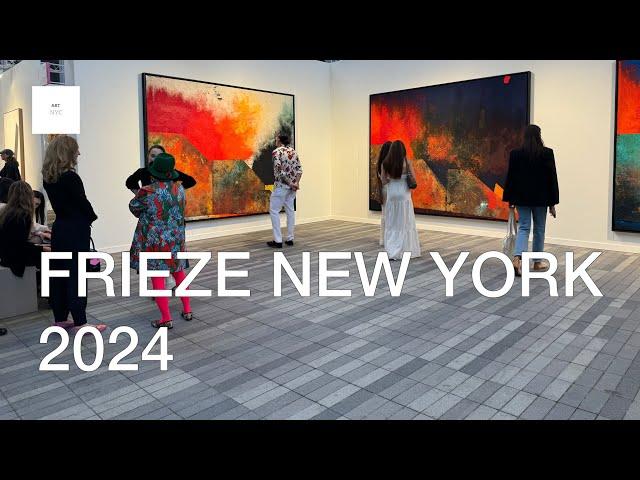 FRIEZE ART FAIR NEW YORK 2024_the shed_terrible accident? Why art fair need insurance? ep.1 @ARTNYC