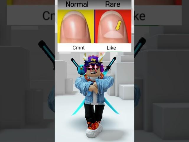 Normal or Rare?! #roblox #shorts