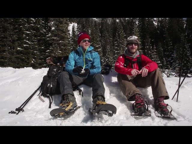 A Day in the Mountain Range with Tubbs Snowshoes