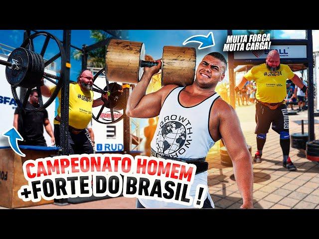 BITELO NA COMPETIÇÃO DO HOMEM MAIS FORTE DO BRASIL COM DORÃO  E BRUTUS