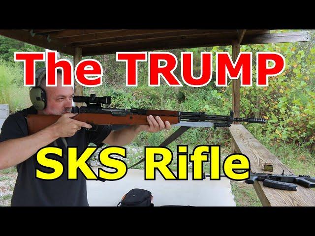 The Trump SKS 2nd Shooter's rifle