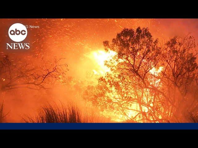 Southern California wildfires lead to evacuations in Malibu