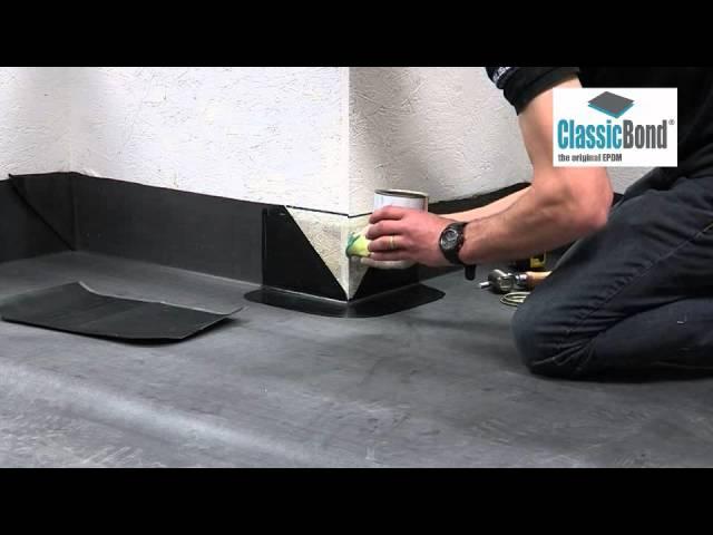 Rubber Roof External Corner - EPDM Installation Guides and Training