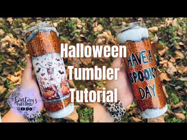 Spooky Halloween Tumbler Tutorial!