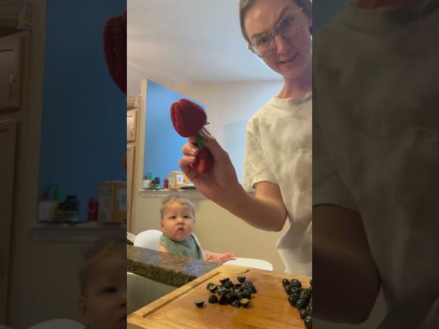 Breakfast of champs with my little guy!  #momlife #breakfast #babyfood #breakfast