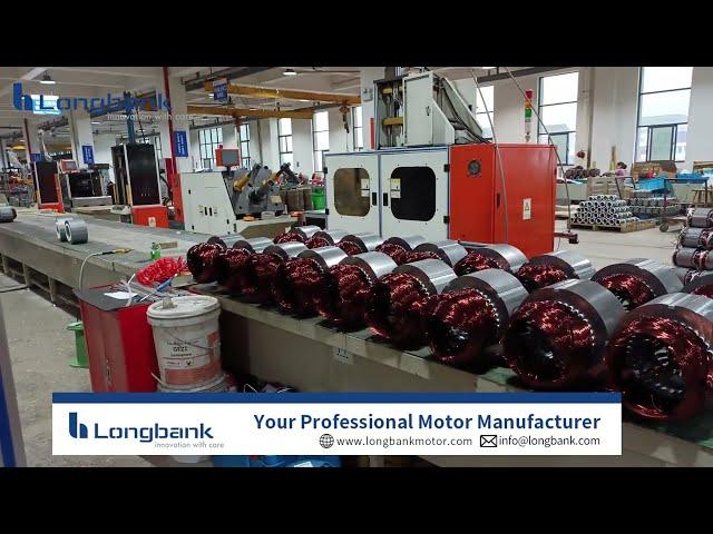 Longbank Motor Winding Process