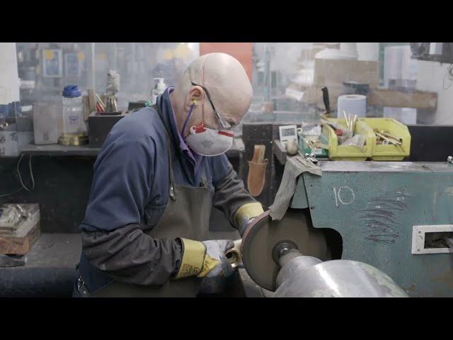 Handmade in England – Brassware Polishing at Samuel Heath