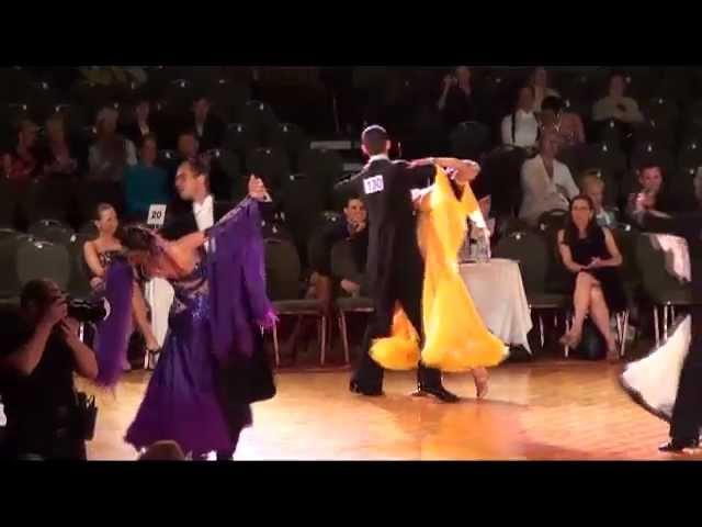 Pavel Lebedev and Tatiana Mescheryakova - DanceSport Montreal 2011 Foxtrot