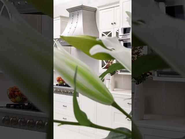 Improve Your Home Value-Classic Curved Stainless Range Hood Cover #rangehood#interiordesign#kitchen