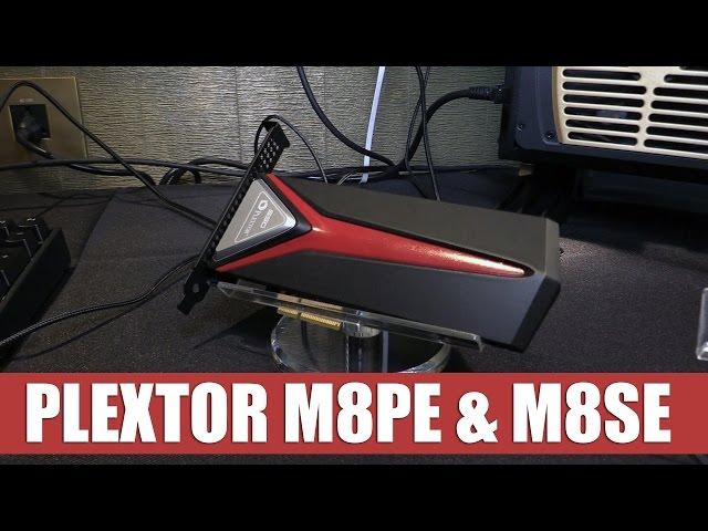 Plextor M8Pe & M8Se SSD (Computex 2016) | Allround-PC.com