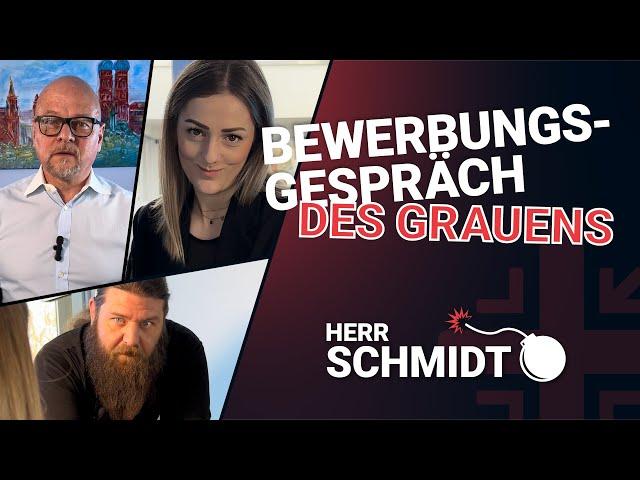 Herr Schmidt: Bewerbungsgespräch | IT-Praxis Dr. Bauer