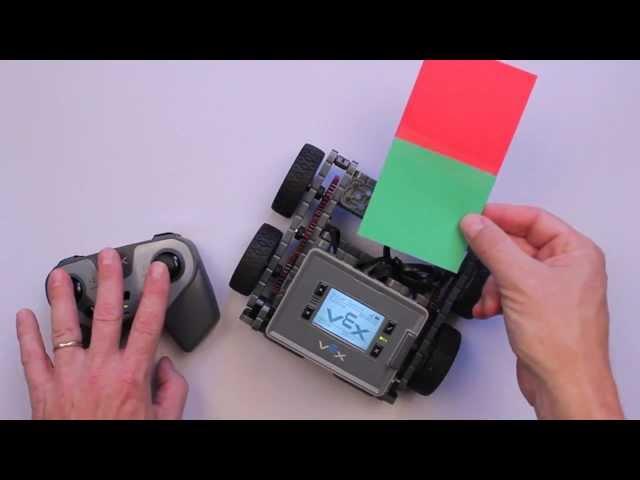 VEX IQ Color Sensor Default Functionality