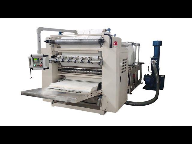 Automatic customize design embossing facial tissue making machine