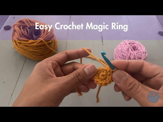 Easy Crochet Magic Ring