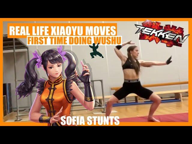 Attempting LING XIAOYU'S moves FOR REAL from TEKKEN 7 - Sofia Stunts