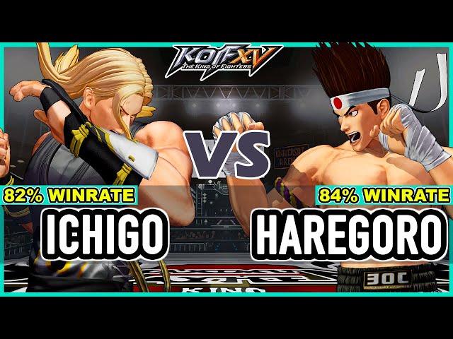 KOF XV  Ichigo (Andy/Shingo/Isla) vs Haregoro (Joe/Ramón/Goenitz)