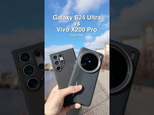 Vivo X200 Pro vs Galaxy S24 Ultra Camera Zoom Test!
