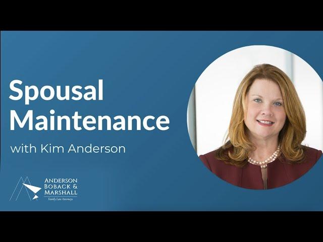 Overview of Spousal Maintenance in Illinois (AKA Alimony Illinois) From an Illinois Divorce Attorney