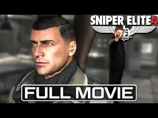 SNIPER ELITE 4 Full Movie (All Cutscenes 4K Cinematic)