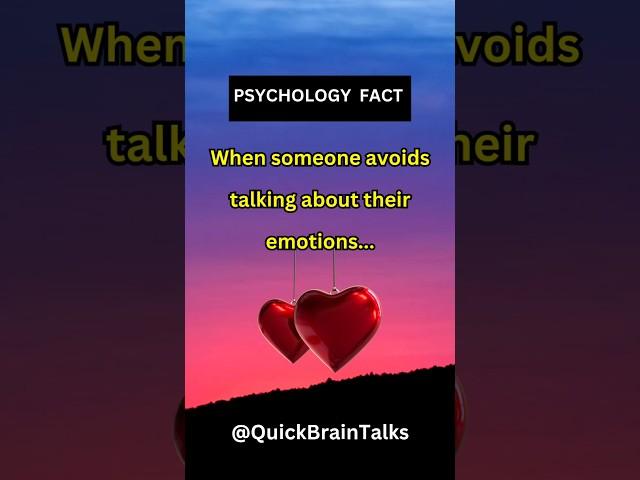 Viral psychology facts:  Silent emotions, loud fears. #psychologyfacts #emotions