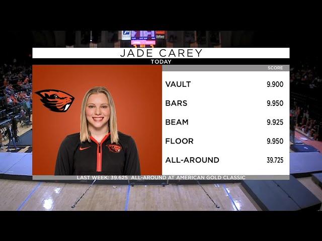 Oregon State’s Jade Carey wins all-around vs. No. 22 BYU | Women’s Gymnastics | Full Highlights