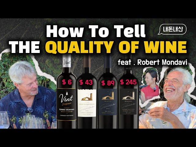 Two Masters of Wine Blind taste | Robert Mondavi Cabernet Sauvignons |at prices ranging from $6-$250